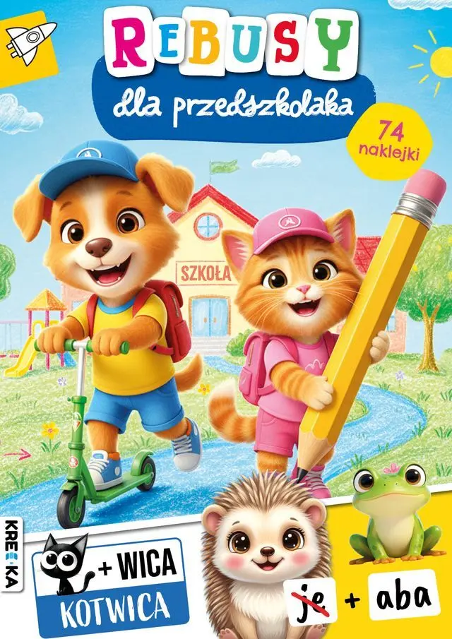 Książka Rebusy dla przedszkolaków 1