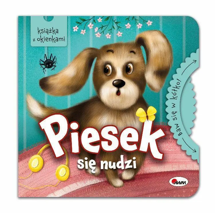 Książka z okienkami - Piesek się nudzi 1