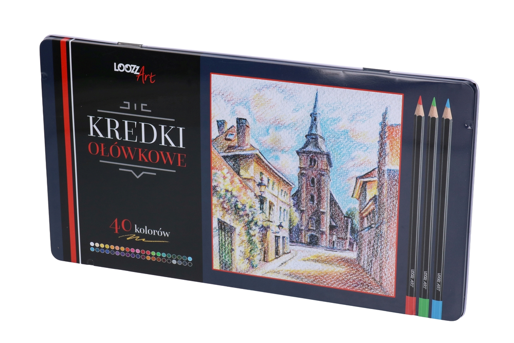 Kredki do prac artystycznych 40szt. 1
