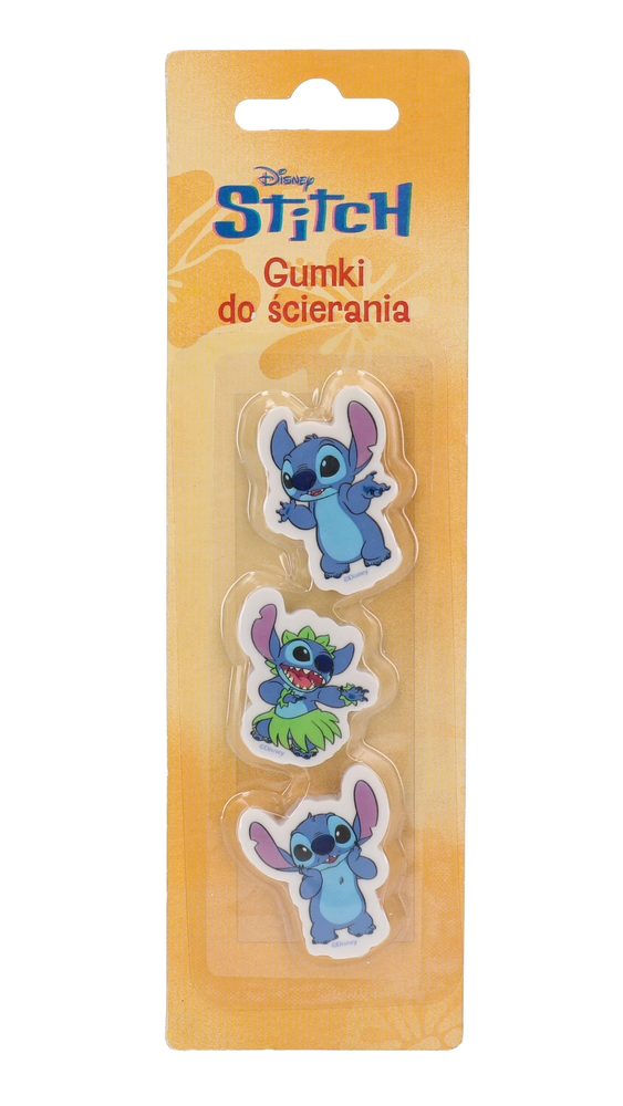 Gumka do ścierania Stitch 3szt. 1