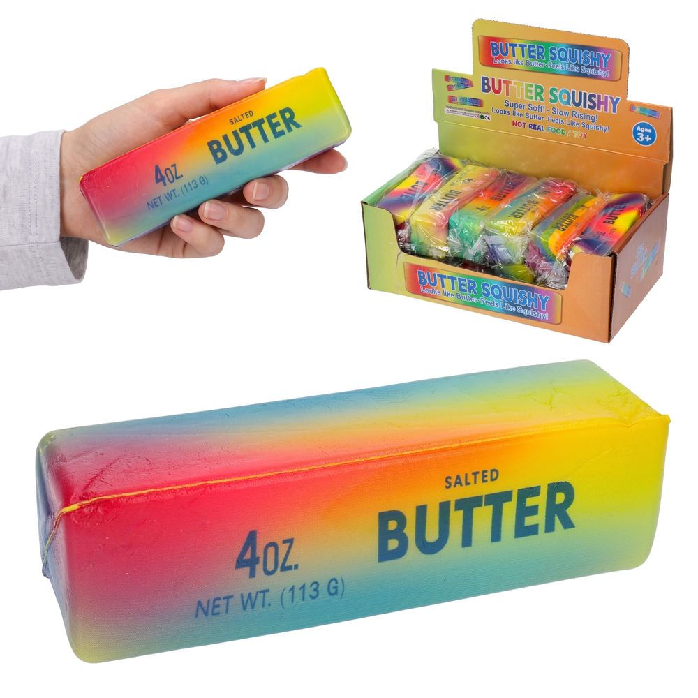 Antystresowy gniotek MASŁO squishy - miękki i elastyczny gniot 1szt 1
