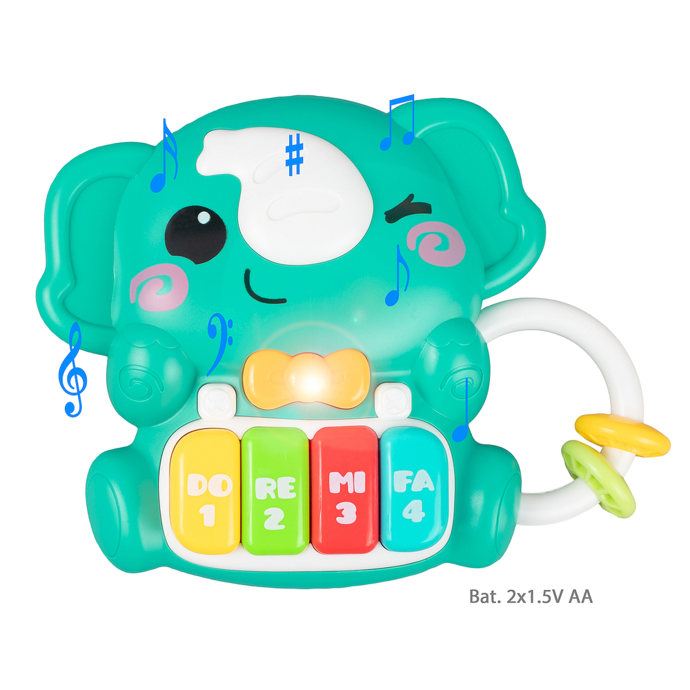 Zwierzaczkowe pianinko słonik Smily Play 1