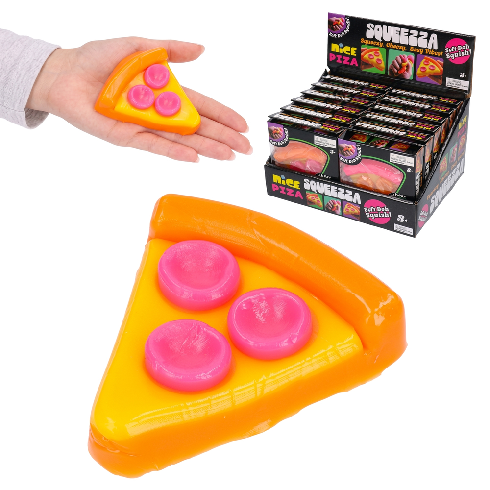 SQUISHY antystresowy gniotek PIZZA 1szt 1
