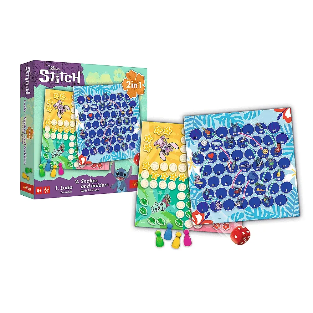 Gra klasyczna 2w1 Lilo & Stitch 1