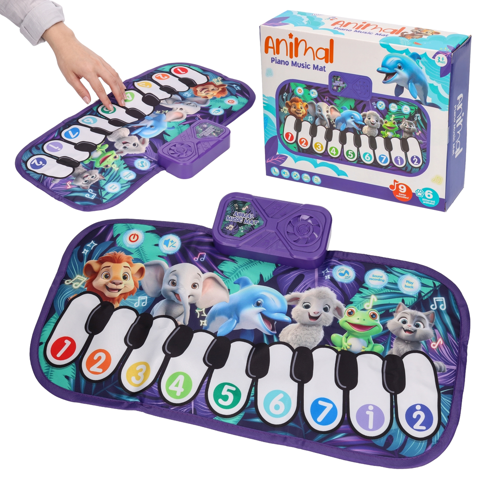 Elektroniczne organki, pianinko mata muzyczna 1