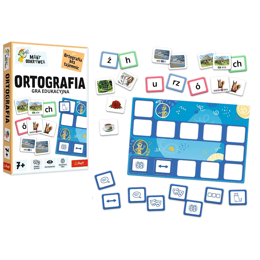 Gra edukacyjna ortografia, Mały Odkrywca 1