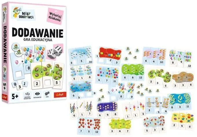 Gra edukacyjna dodawanie, Mały Odkrywca 1