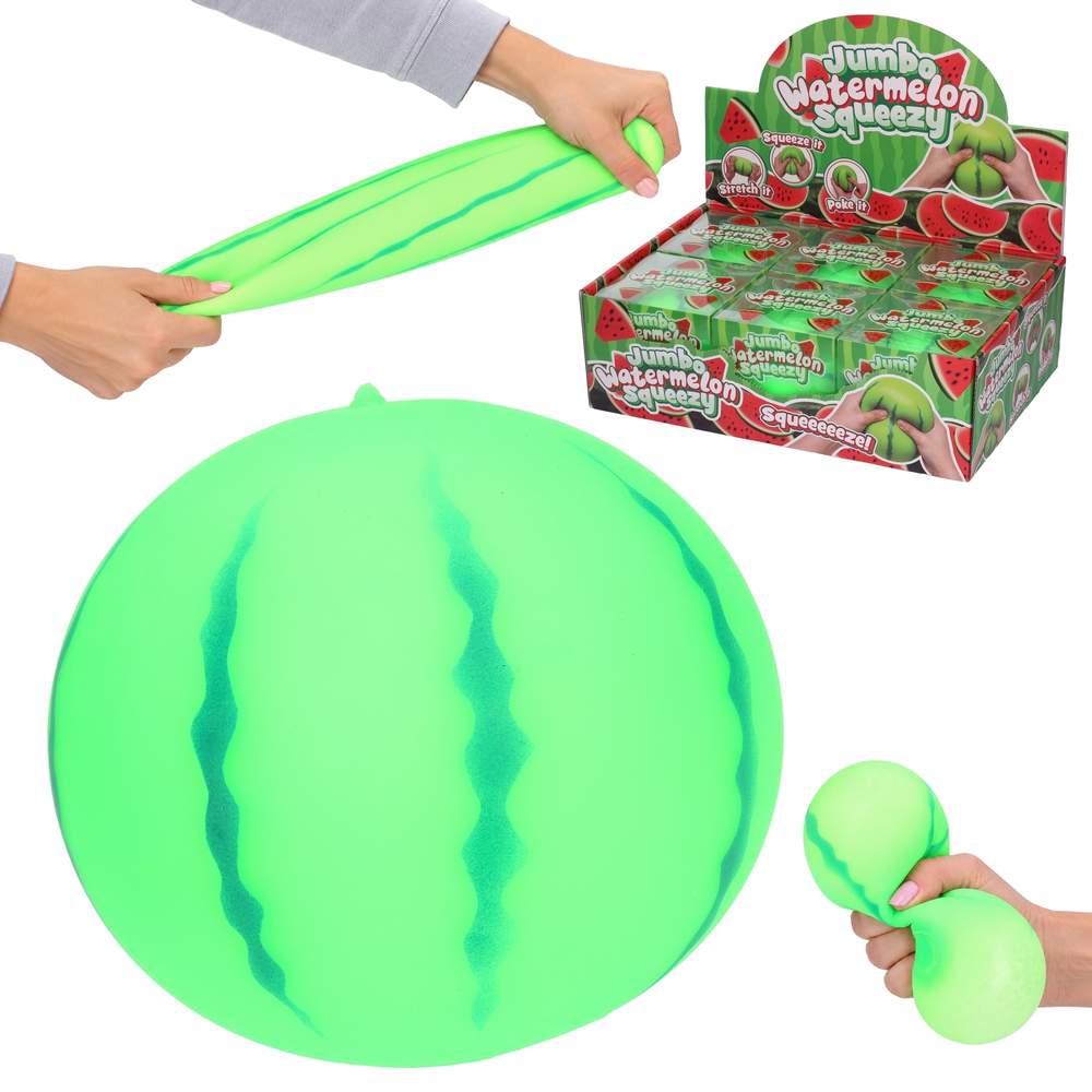 Mega duży antystresowy gniotek ARBUZ do ściskania XXL JUMBO 1