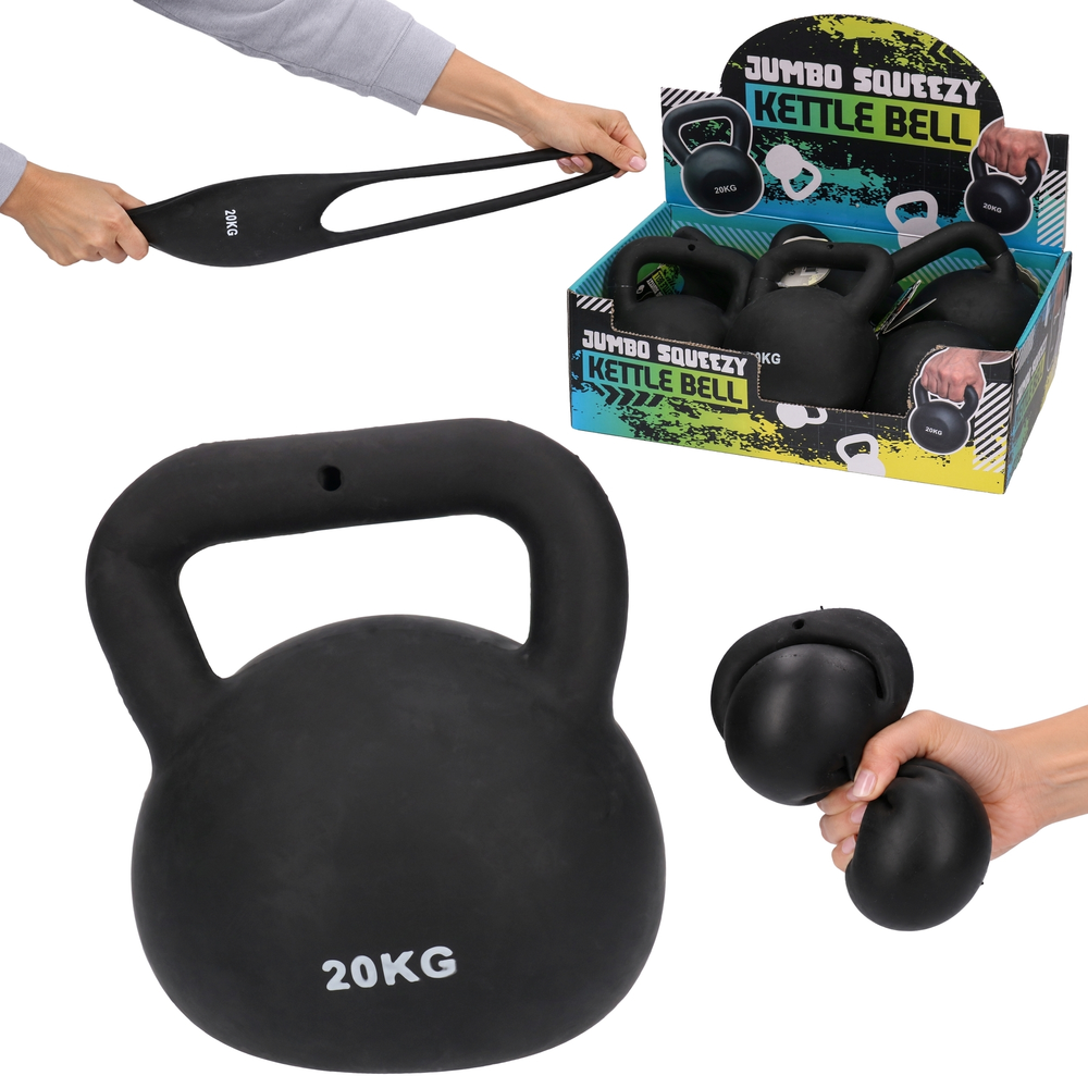 Mega duży antystresowy gniotek HANTEL  do ściskania XXL JUMBO 1
