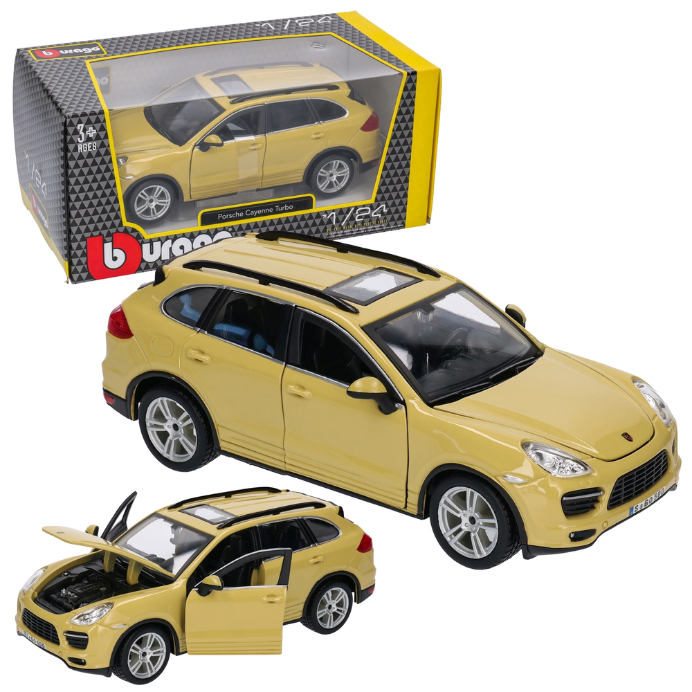 Auto Porsche Cayenne Turbo model metalowy BURAGO 1:24 1