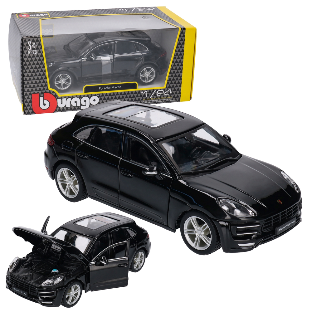 Auto Porsche Macan model metalowy BURAGO 1:24 1