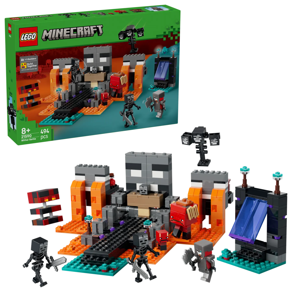 Klocki LEGO MINECRAFT Walka z Witherem 1