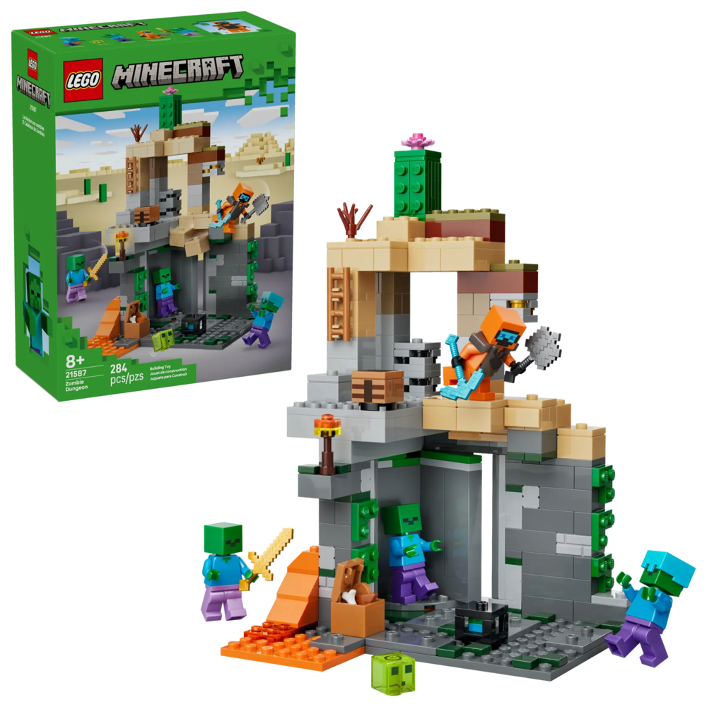 Klocki LEGO MINECRAFT Loch zombie 1