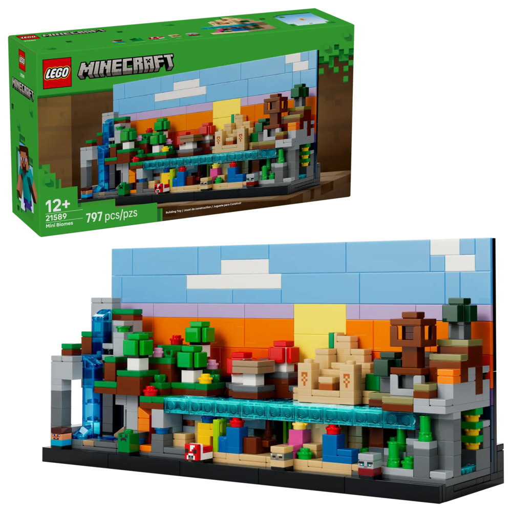 Klocki LEGO MINECRAFT Minibiomy 1