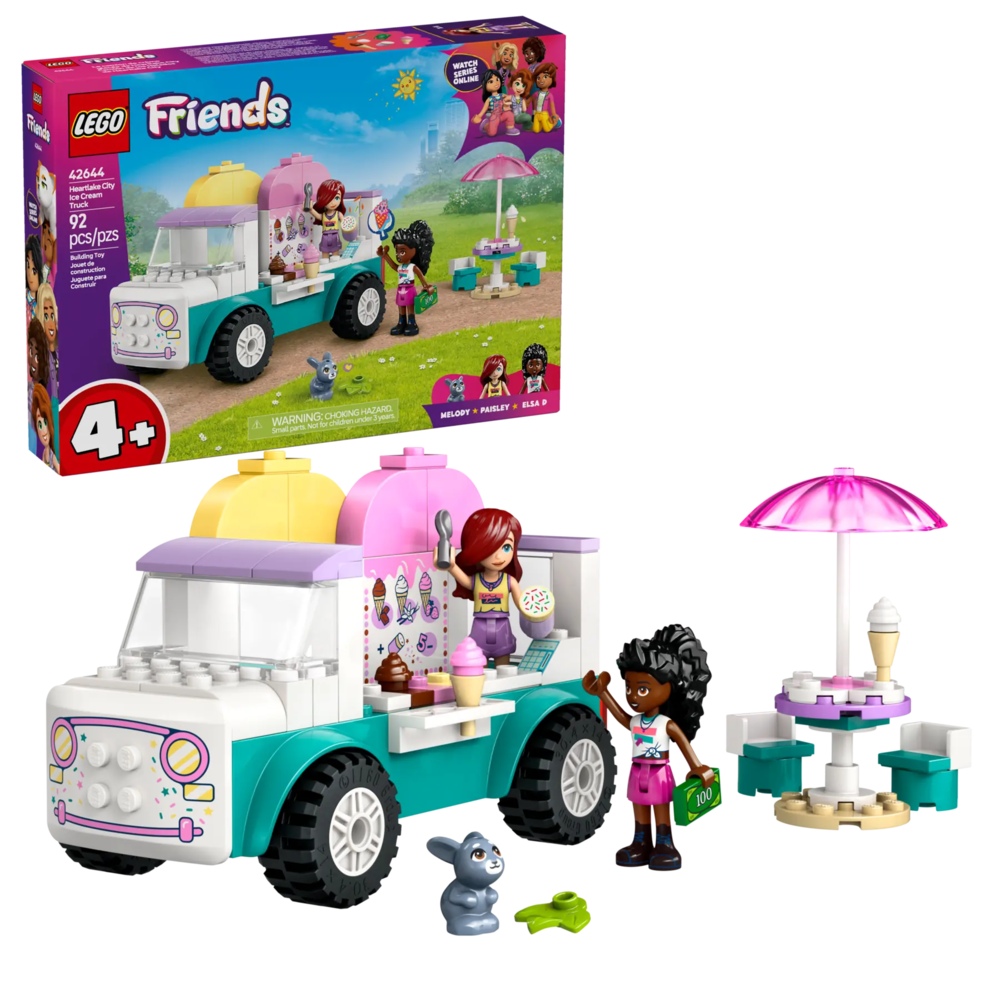 Klocki LEGO FRIENDS Furgonetka z lodami 1