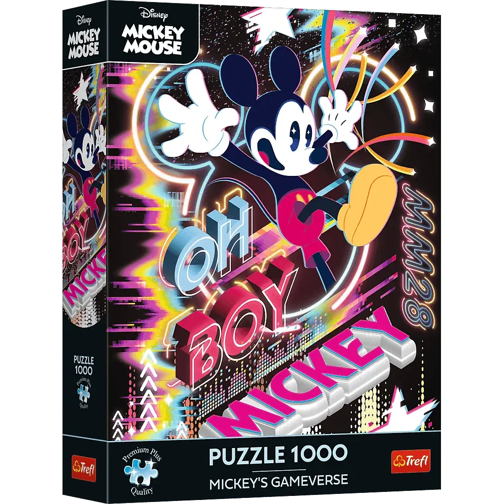 Puzzle 1000 Wirtualny Świat Myszki Miki 1
