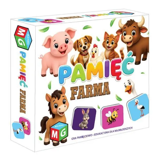 Gra PAMIĘĆ FARMA memo gra logiczna 1