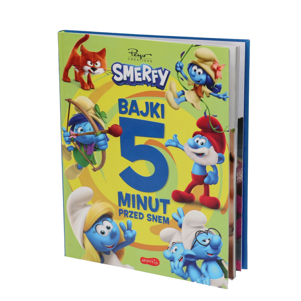 Książka SMERFY Bajki 5 minut przed-snem 1