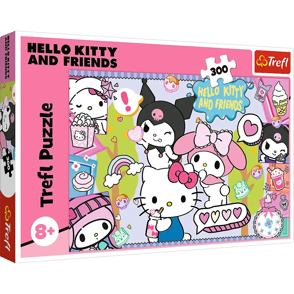 Puzzle 300 Hello Kitty Szalone Trio 1