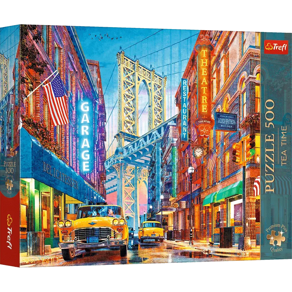 Puzzle 500 Widok na Manhattan Bridge Premium Plus Quality 1