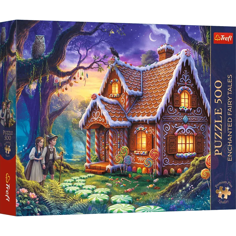 Puzzle 500 Jaś i Małgosia Premium Plus Quality 1