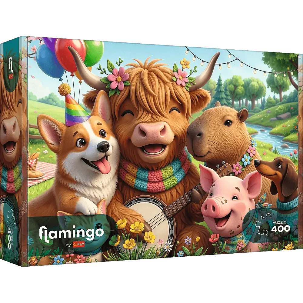 Puzzle 400 Urodzinowa ekipa 1