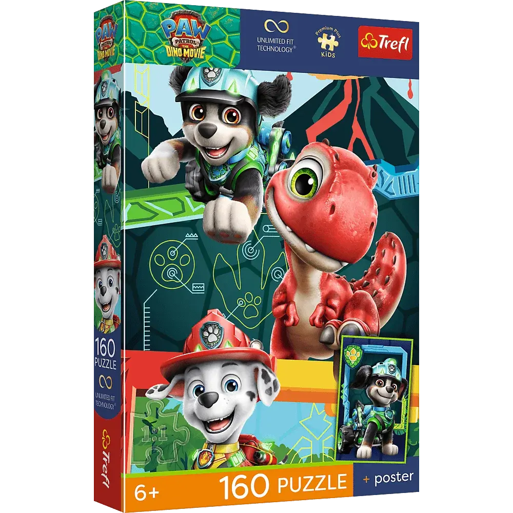 Puzzle 160 Psi Patrol Dinozaurowa Przygoda 1