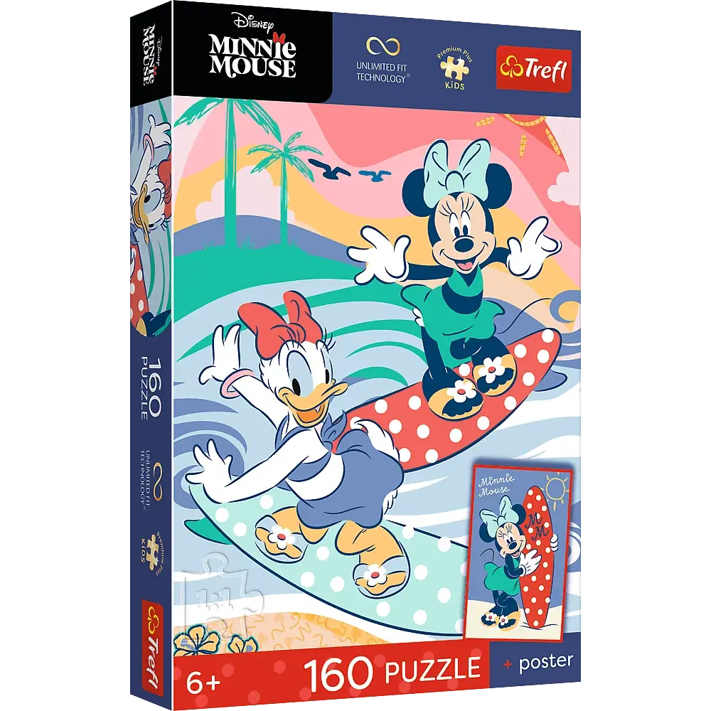 Puzzle 160 Myszka Minnie Piękna Myszka 1