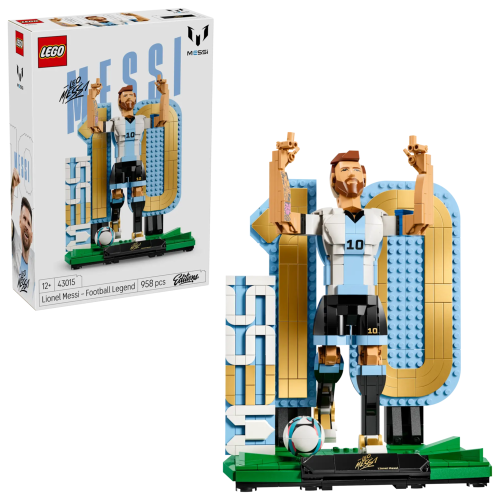 Klocki LEGO FOOTBALL Lionel Messi piłkarska legenda 1
