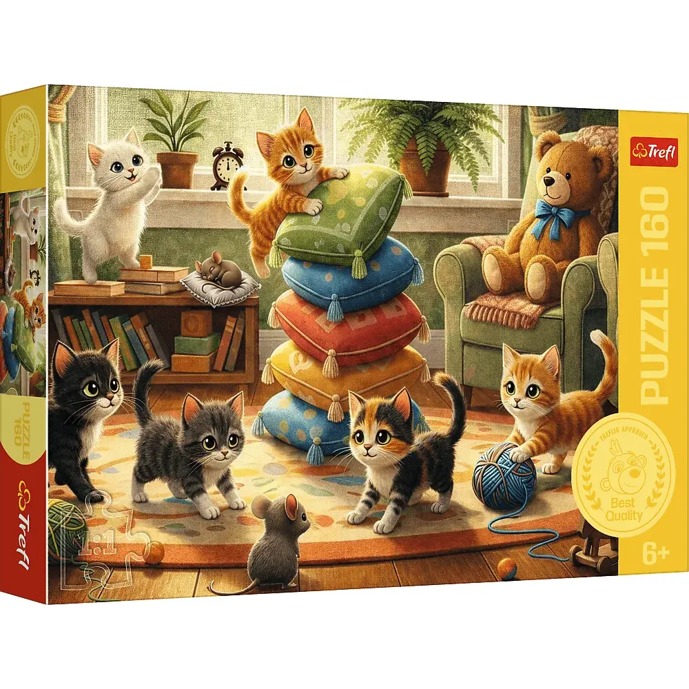 Puzzle 160 Kocie Psoty 1