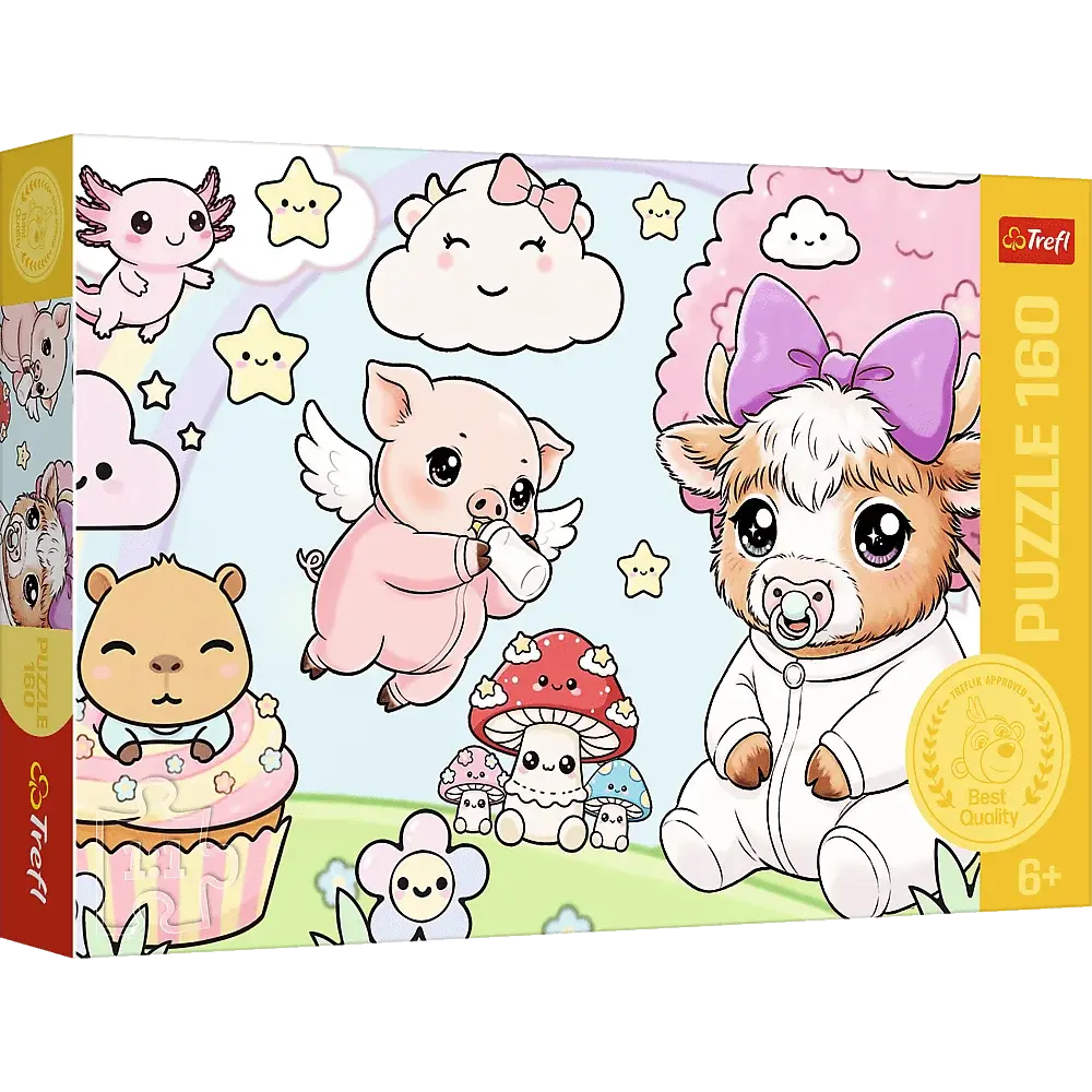 Puzzle 160 Zwierzaki Maluchy 1