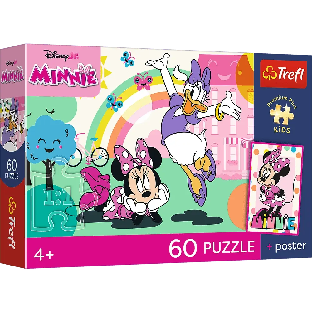 Puzzle 60 Myszka Minnie - Uśmiech Minnie 1