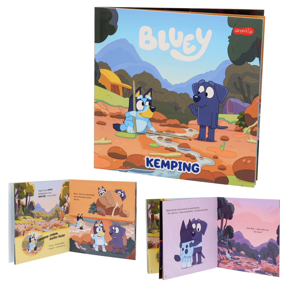Książka BLUEY KEMPING 1