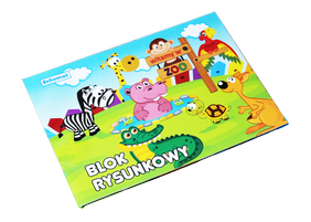 Blok rysunkowy A4-20 kartek 1