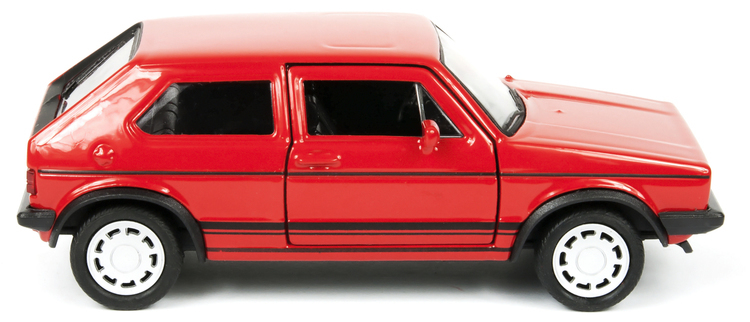 Auto Volkswagen Golf GTI model metalowy WELLY 1