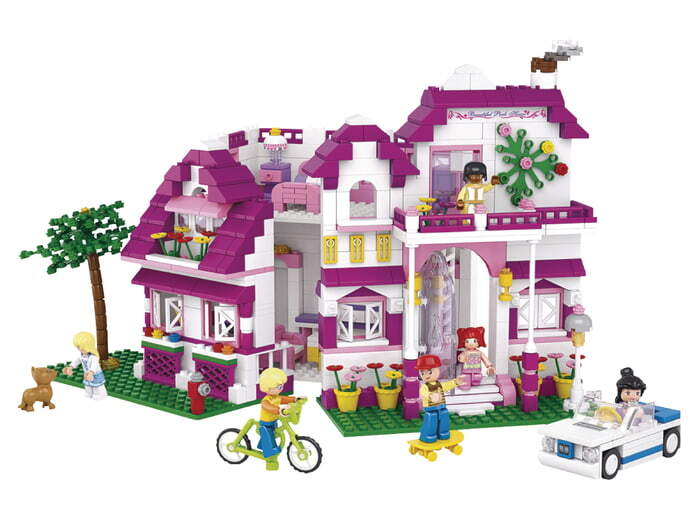 Klocki Sluban Girl's Dream, Willa nad morzem 1
