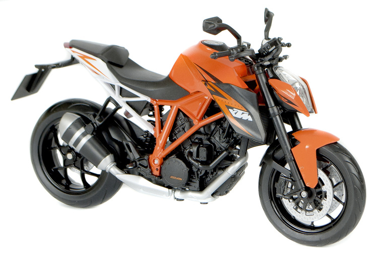 Markowy motocykl KTM 1290 SUPER DUKE R model metalowy Welly 1