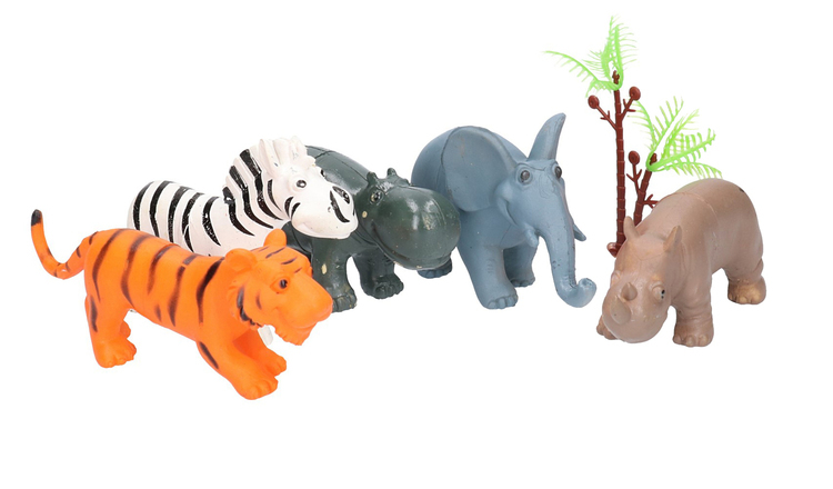 Figurki ZWIERZĘTA SAFARI  1