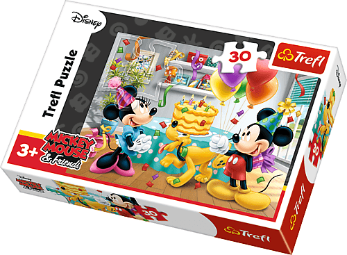 Puzzle 30 Minnie i Miki  1