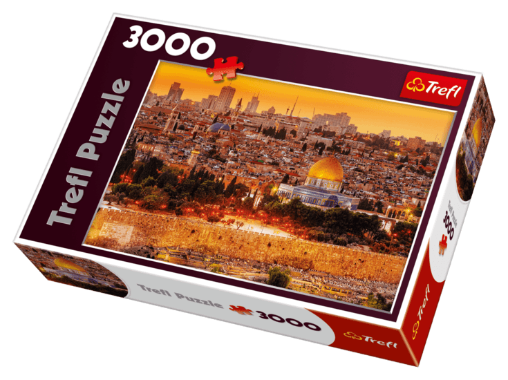 Puzzle 3000 Dachy Jerozolimy 1