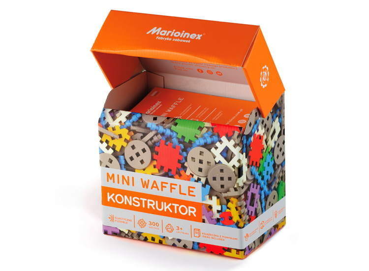 Klocki KONSTRUKTOR 300el mini wafle 1