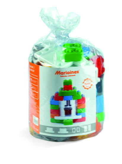 KLOCKI CEGŁY JUNIOR  MARIOINEX ZESTAW 40el 1