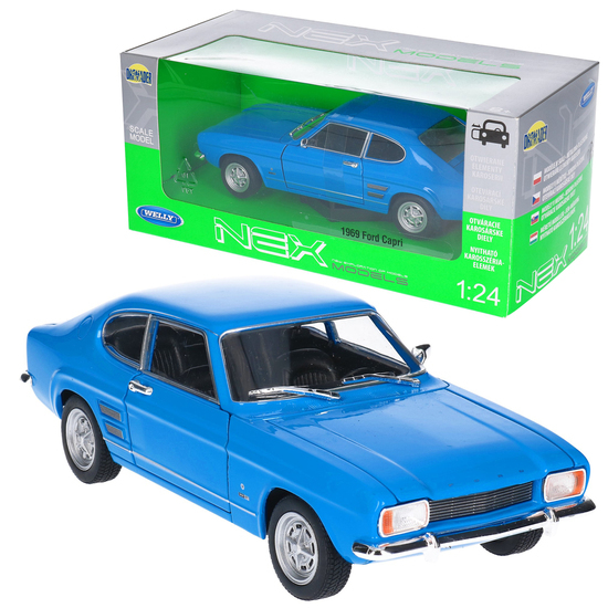 Auto FORD CAPRI 1969 model metalowy WELLY 1