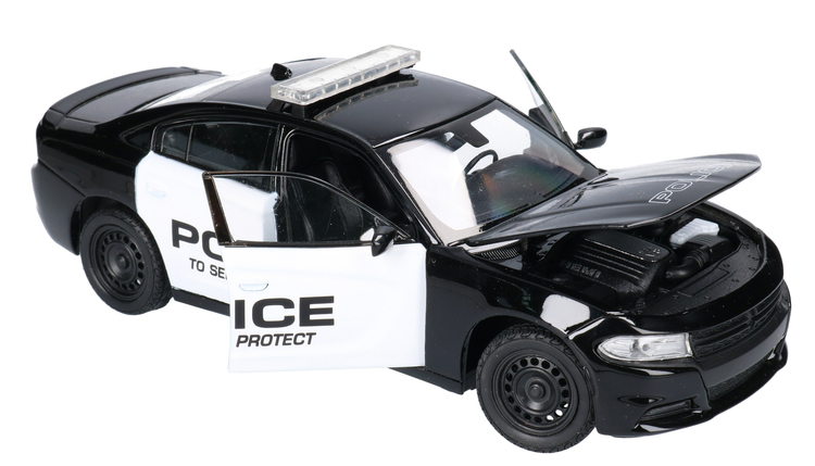 Auto DODGE CHARGER PURSUIT 2016 POLICJA model metalowy WELLY 1