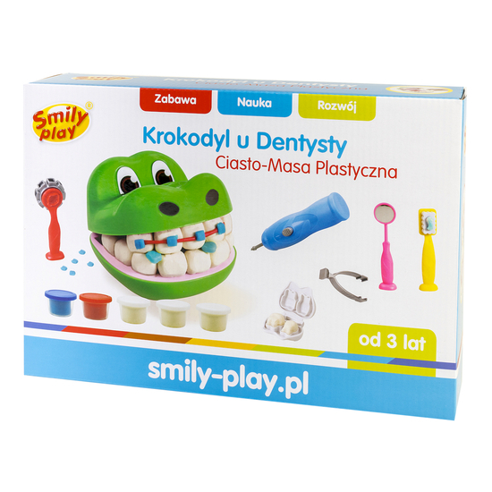 Masa plastyczna KROKODYL U DENTYSTY ciastomasa 1