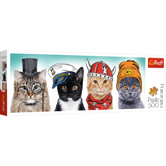 Puzzle 500 Panorama Puszysta ekipa  1