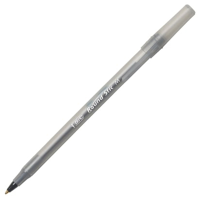 Długopis Round Stick M BIC - czarny 1