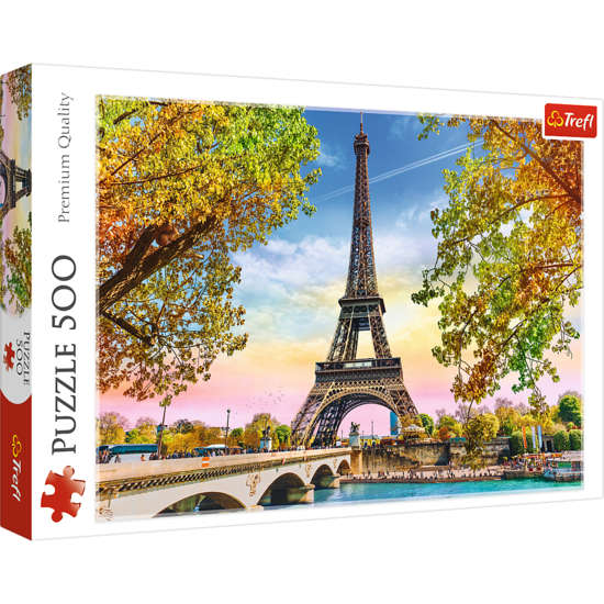 Puzzle 500 Romantyczny Paryż 1
