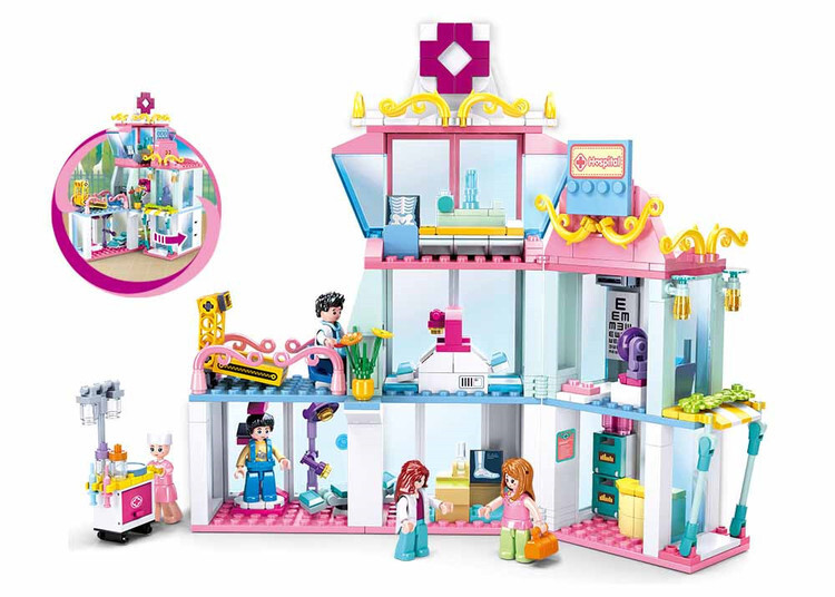 Klocki Sluban Girl's Dream - SZPITAL 1