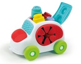 Miękkie klocki Auto sorter klocki Clemmy  1